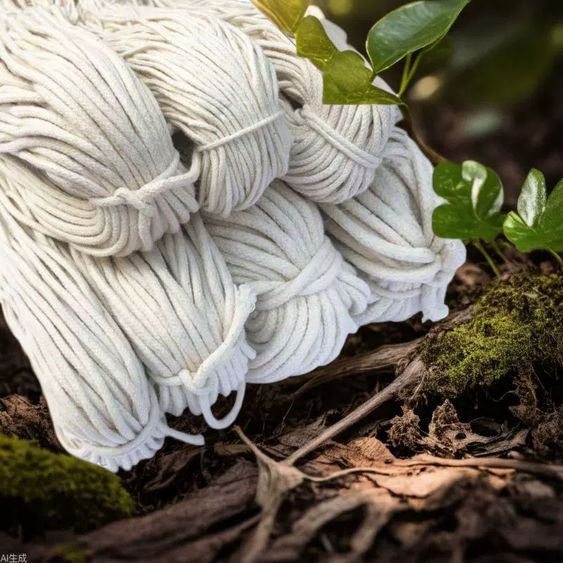 厂家现货1mm-7mm本白黑色漂白包芯绳棉绳束口绳服装吊牌绳滚边绳