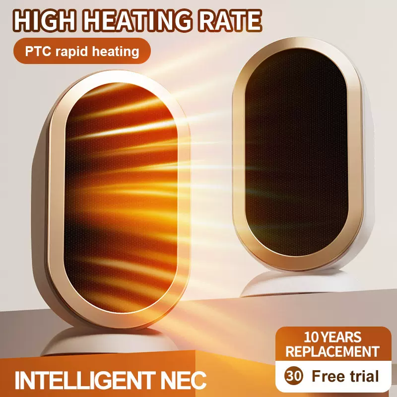 迷你暖风机家批发桌面静音速热取暖器小型家用节能电暖器跨境热销