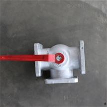 CQA-25P铝合金三通槽车球阀 手柄阀门扳手把手开关洒水车罐车配件