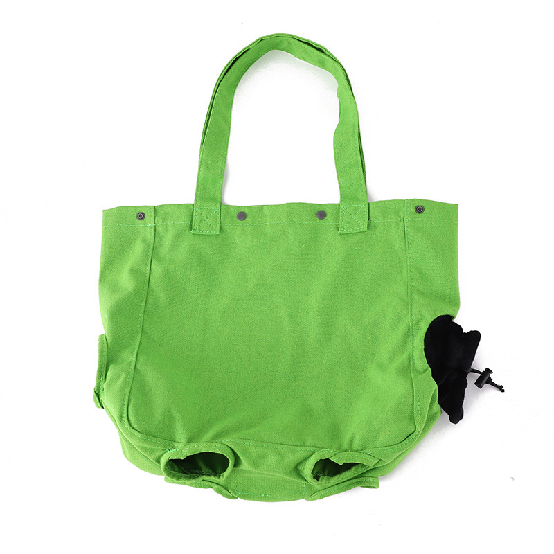Outdoor Portable Breathable Canvas Cat Carrier Pet Backpack Large Capacity Dog Bag Summer_voghion.com