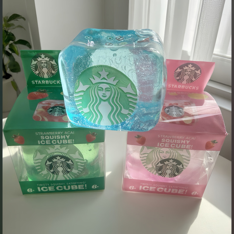 The Same Model as the Cross-Border Starbucks Stress-Relief Cube Made of Maltose Material, Needoh Nice Cube Stress-Relief Toy The Same Model as the Cross-Border Starbucks Stress-Relief Cube Made of Maltose Material, Needoh Nice Cube Stress-Relief Toy
