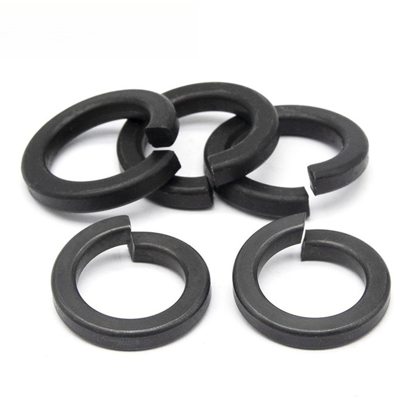 Z弹垫圈黑色8.8级弹簧垫片开口垫片垫圈发黑M2M3M4M5M6M8M10M12-3