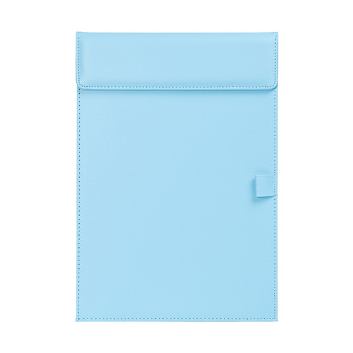 Leather folder A4 meeting pad business pad holder desk office large conference room hall folder board LOGO