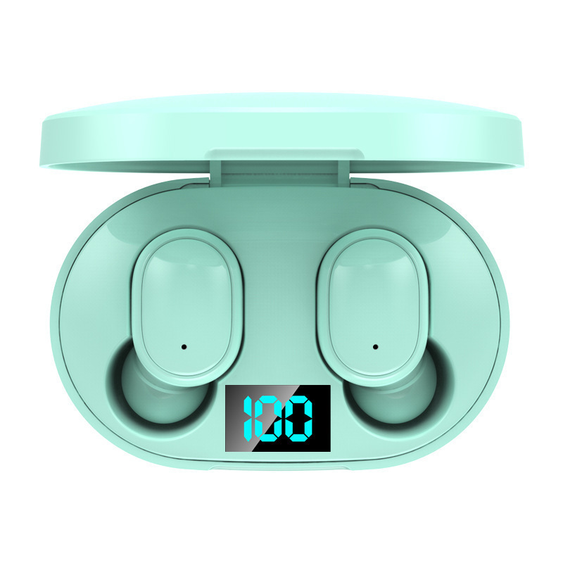 ドレナージ新型E6S bluetoothイヤホンマカロン無線両耳運動デジタル表示入耳式bluetoothイヤホン卸売り|undefined