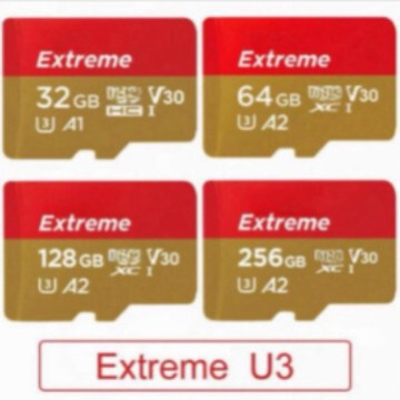 Flash Memory Card Tf Card 200Mb/S Without Logo Camera Sd64G128G High-Speed Mobile Phone Driving Recorder 256g