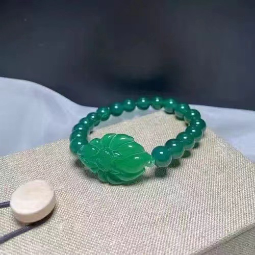 Agate bracelet jade
