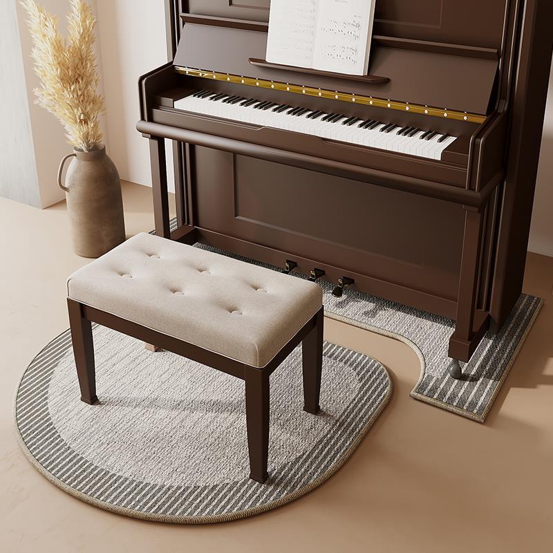 Alfombra de piano vertical estera de aislamiento acústico especial silenciador de amortiguación estera del piso estera engrosada del taburete de piano estera del piso de reducción de ruido