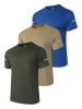 Sky blue + khaki + army green