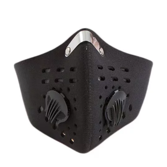 Sports Outdoor Mountain Bike Cycling Mask Activated Carbon Face Mask Pm2.5 Anti-Smog Anti-Dust Windproof