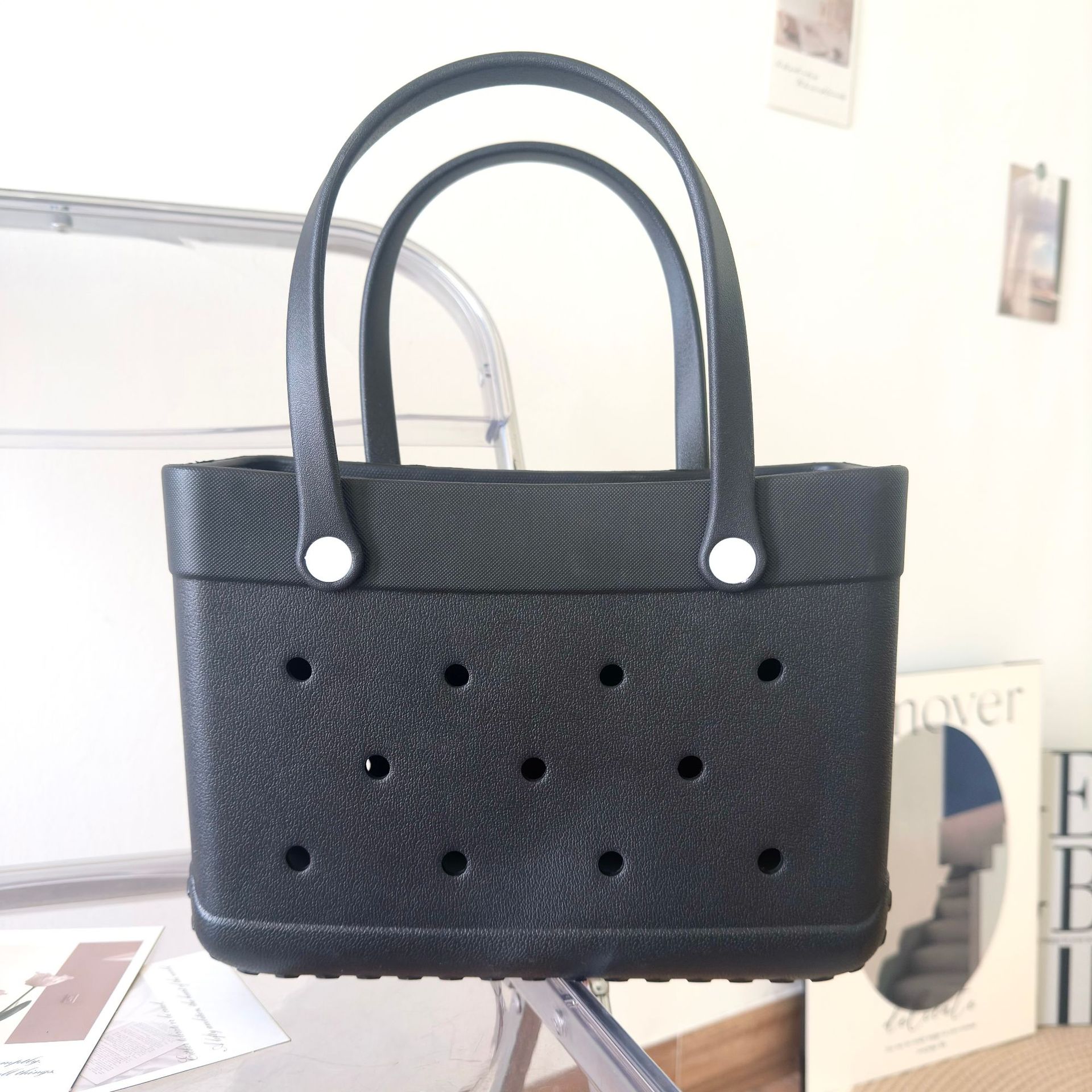 957g Weight Open Closure Type Double Handle Strap Type Square Bag Bags Type Casual Occasion EVA Material Heart Shape, Bow Knot Pattern All Seasons Season Women's Gender Cute Style Square Shape Women's EVA Heart Shape Bow Knot Cute Square Open Square Bag 13