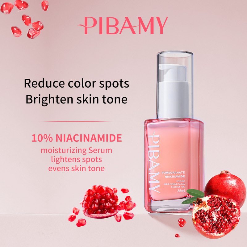 跨境现货PIBAMY10%烟酰胺精华液红石榴精华液亮肤保湿护肤液|undefined