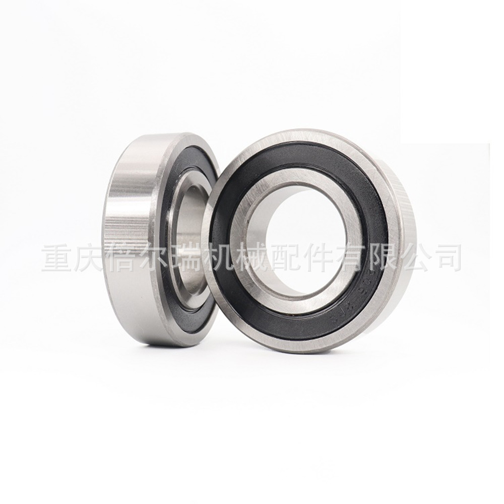 6206 rodamiento de esferas de ranura profunda 2RS ZZ sellado rodamiento de acero cromado de alta velocidad general para la industria automotriz de motocicleta