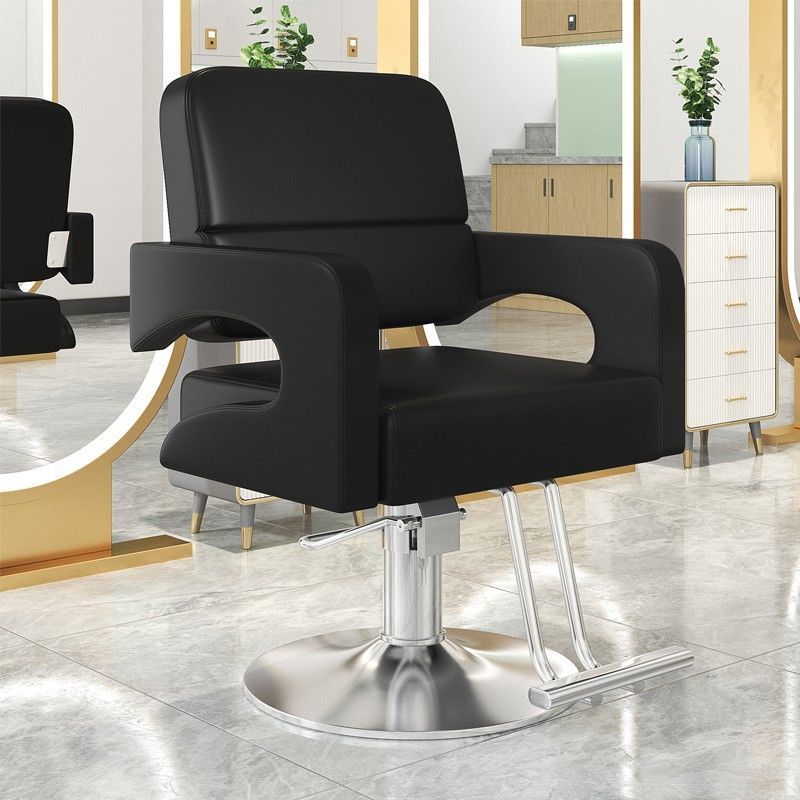 Barbería red salón especial silla de corte de pelo silla de corte de pelo red salón de peluquería silla de elevación