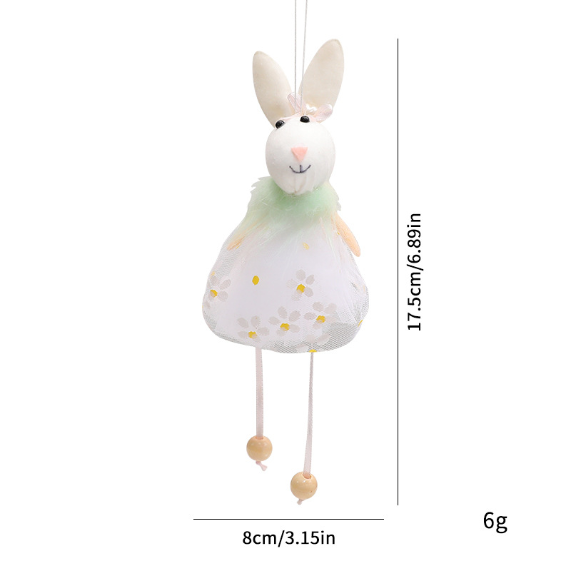 Amazon conejo de Pascua colgante conejo de Pascua decoración escena decoración al por mayor en stock