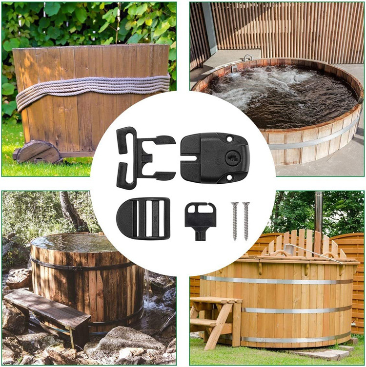 Amazon Hot Sale Spa Hot Tub Cover Lock Kits Reemplazo Hot Tub Cover Lock Clip Lock
