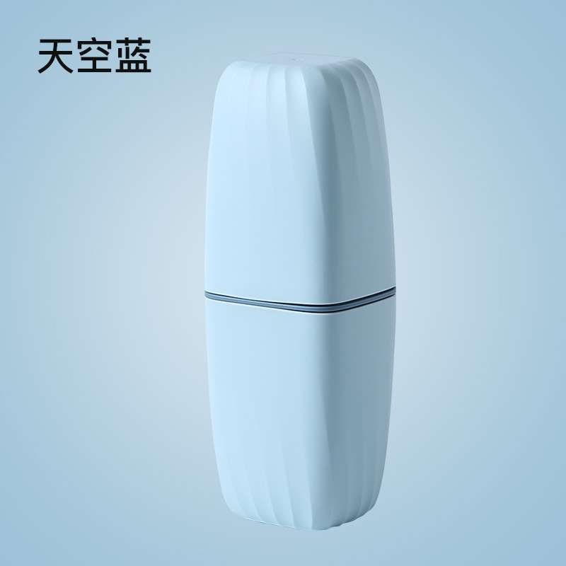 Viajes enjuague bucal taza portátil caja de cepillo de dientes simple taza de lavado traje nórdico al aire libre suministros de viaje caja