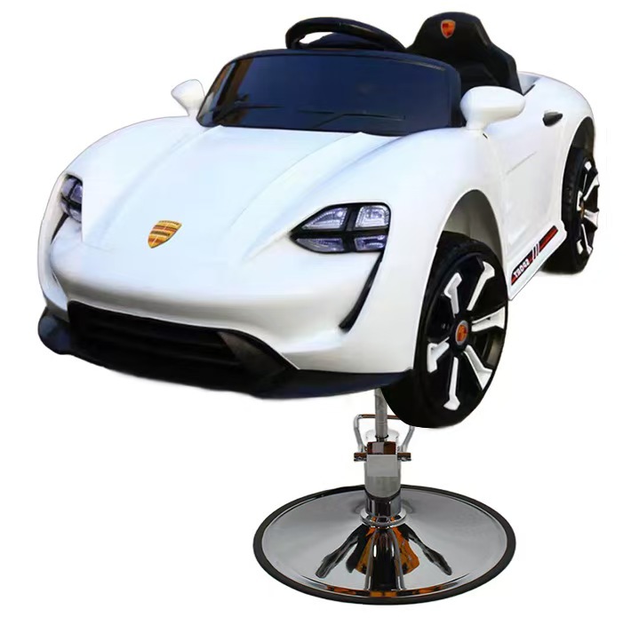 Silla de peluquería transfronteriza para niños silla de cabello giratoria silla de elevación salón de peluquería multifuncional asiento de automóvil de dibujos animados al por mayor image 100