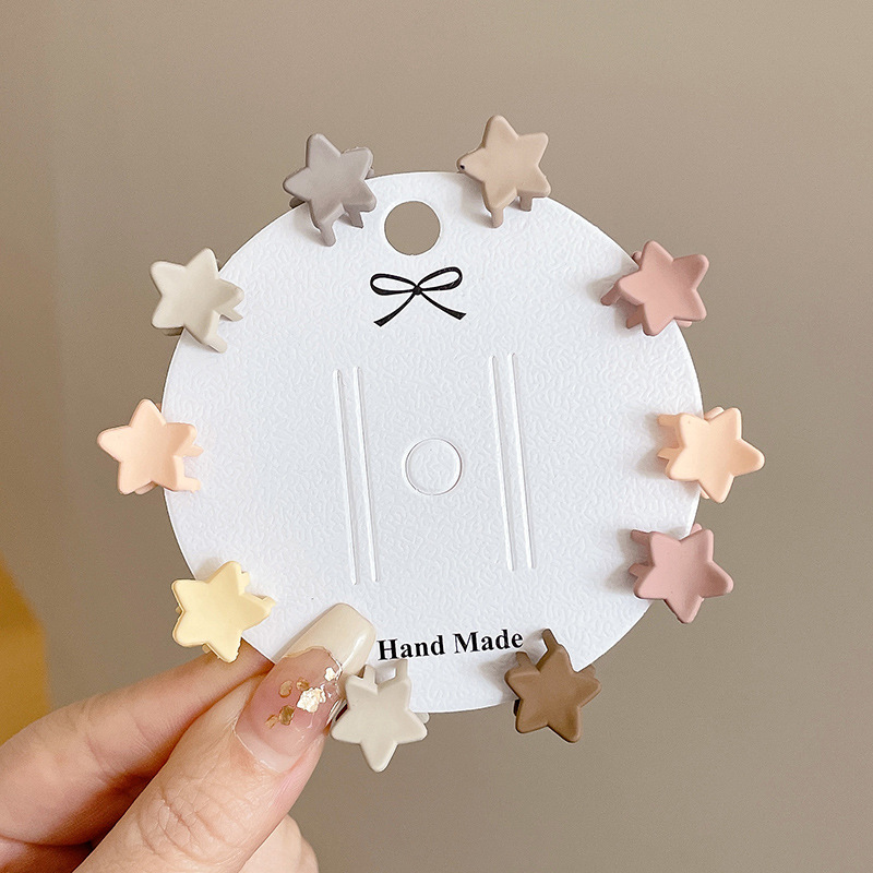 Flor de color dopamina pequeña broca de pelo broca de borde broca de frente broca de peluche broca de princesa pequeña broca de cabeza