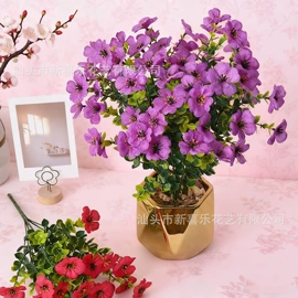 仿真绿植;仿真花;圣诞花环