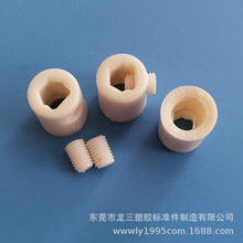 龙三塑胶厂供应10189内六角线扣电线固定防拉线扣内牙线扣303线扣