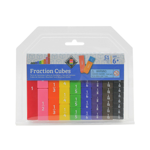 Factory selling primary school teaching demonstrator, fractions, decimals, hundreds, fraction block teaching tools, addition and subtraction operation fraction strips