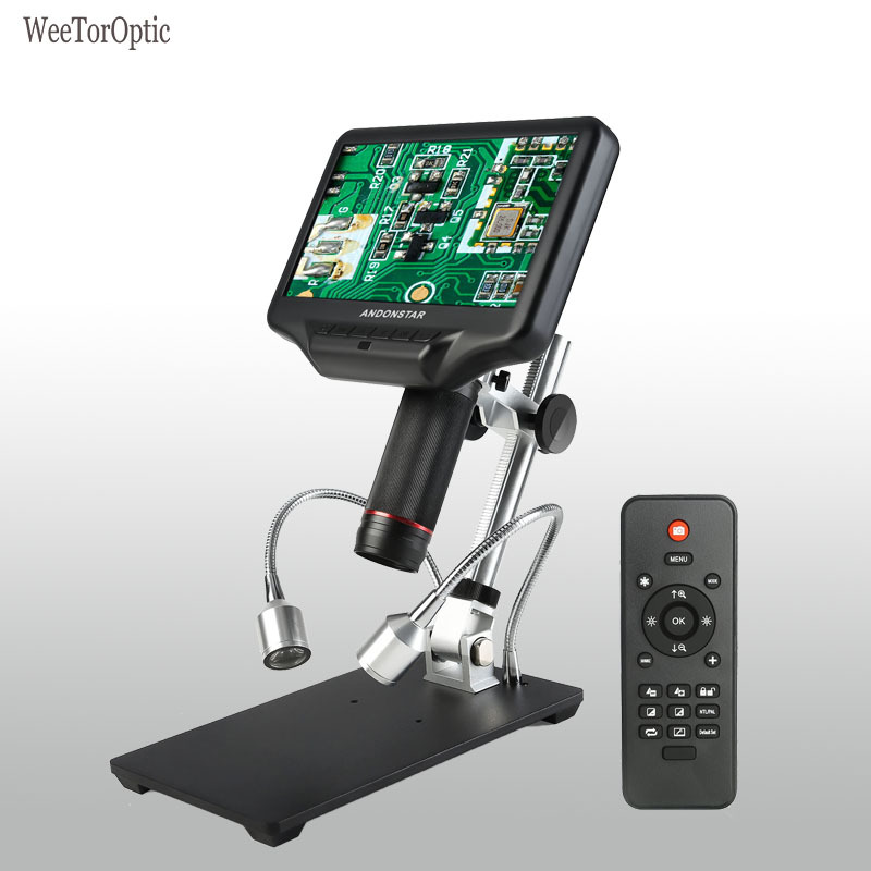 高清3D数码电子视频显微镜 工业检测电子显微镜古玩珠宝鉴定