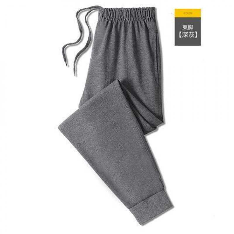 Мужские хлопковые брюки демисезонные тёплые, oversize, свободный прямой покрой