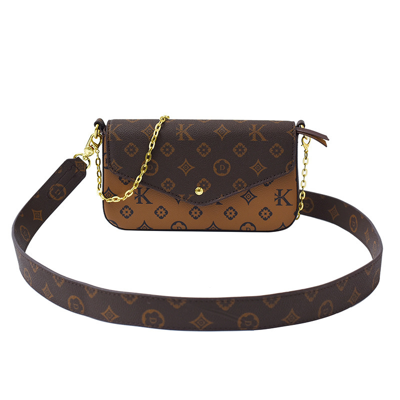 Retro Envelope Shoulder Bag For Women Versatile Chain Handbag_voghion.com