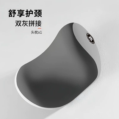 Neck Pillow, a Pair of Car: Waist support - comfortable-neck-support-single-double-gray-color-matching