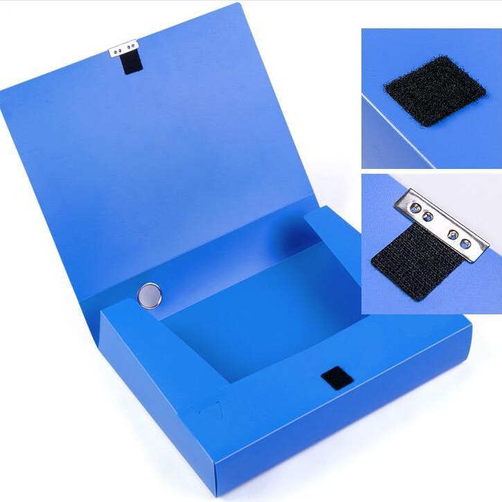 Suministros de oficina A4 caja de archivo de plástico caja de archivo de oficina de 3,5 cm caja de almacenamiento de personal CAJA DE INFORMACIÓN fábrica al por mayor