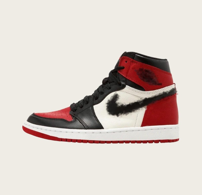 莆田靴クロスボーダー新AJ1ハイトップ外国貿易黒と赤のモカスモークグレー共同ブランドスポーツとレジャーシューズ男性と女性用|undefined