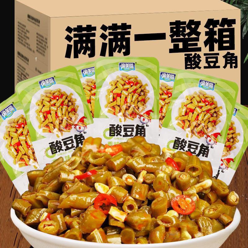 袋装酸豆角下饭菜榨菜酸辣咸菜开胃豇豆腌小包装粥小菜酸湖南特产