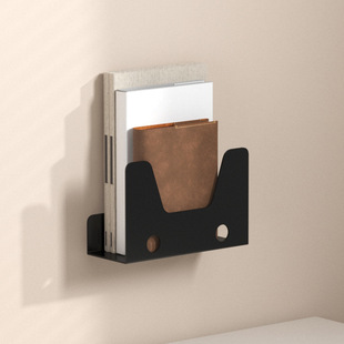 Bedroom Bookshelf Room Storage Rack Picture Book Rack Wall Bookshelf Simple Wall Bookshelf Punch-Free Easy Installation