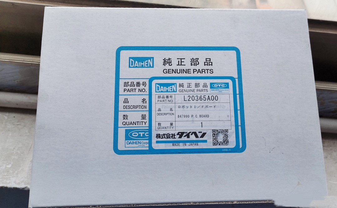 OTC欧地希机器人线路板L20365A00 通讯P板 DP400电焊机原装正品