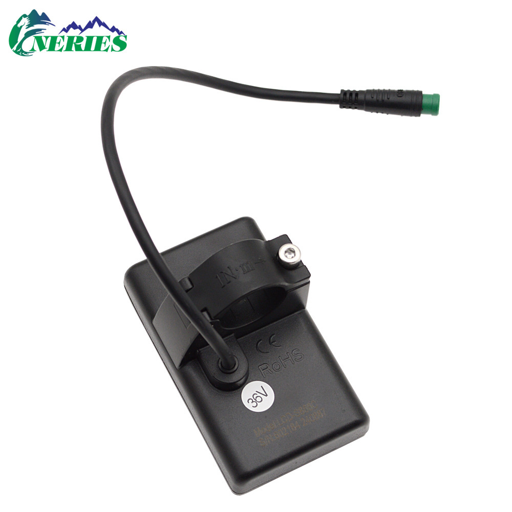 Color Screen Electric Bicycle Five-Core Waterproof Head Speed Instrument Mountain Bike S866 Intelligent Lcd Lcd Display