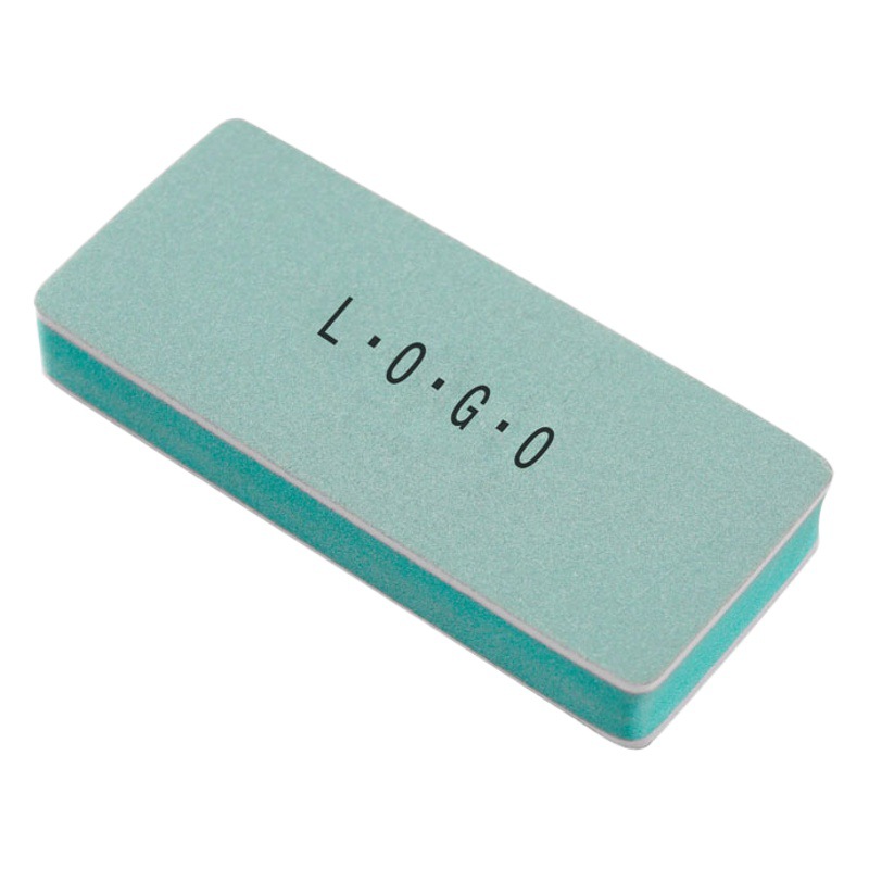 Factory spot nail art supplies tools double-sided green polishing block Wen play Jade beeswax jade mirror polishing Cotton
