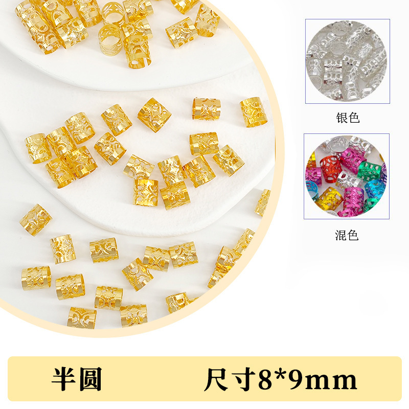 Número 3 8 * 9 mm semicircular