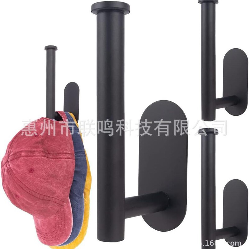 Cross-border sticky hat rack baseball cap hat rack stainless steel hat storage rack hook wall-mounted hat hook hanger