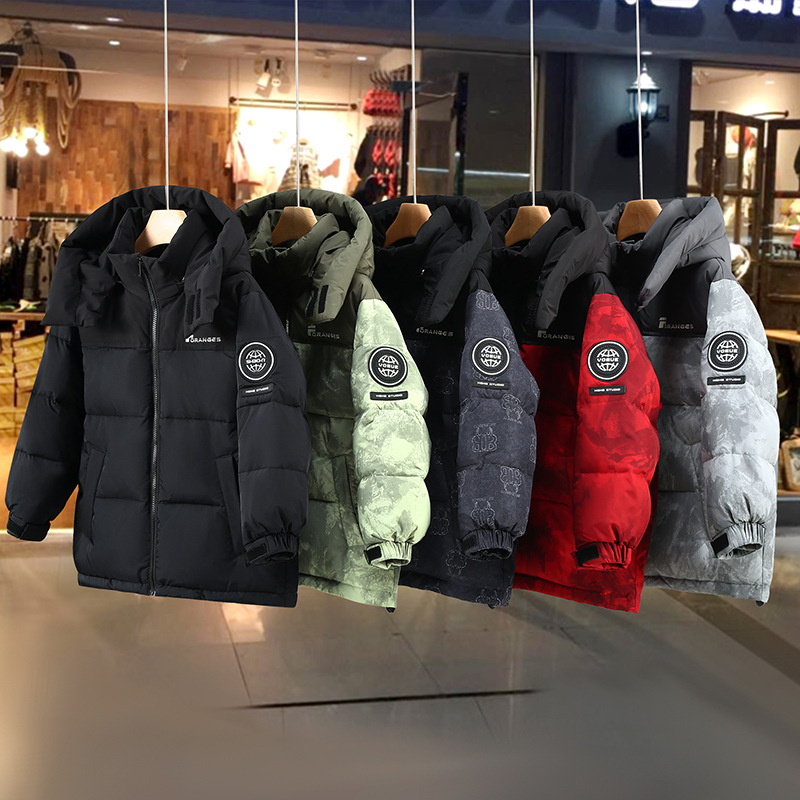 Boys and Girls down Jacket, Mid-Length, Children's 2025 New Korean Style, Thickened, Stylish, Warm for Boys, for Older Children
