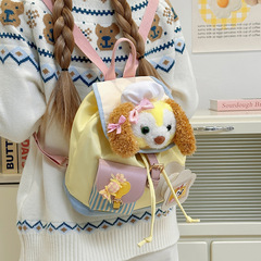 工場の小衆のオリジナルのかわいいリュックサックのキャンディー色の学生のリュックサックの女性の2025甘い少女の授業のカバン
