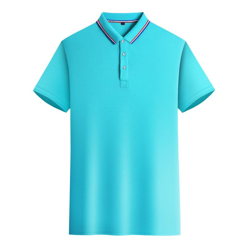 広告のシャツのtシャツの男性の作業服の半袖のpolo文化のシャツの卸売りの速乾の襟の服は刺繍を印刷します。|undefined