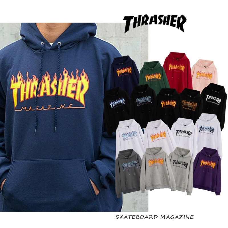 Европейские и американские пламенные свитера для мужчин и женщин с капюшоном