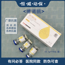 注射用头孢噻呋钠0.1g 宠物犬猫用抗生素皮下静脉注射消炎
