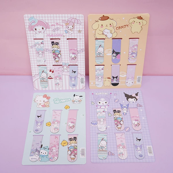 New Sanrio bookmarks [price for six pieces per piece]
