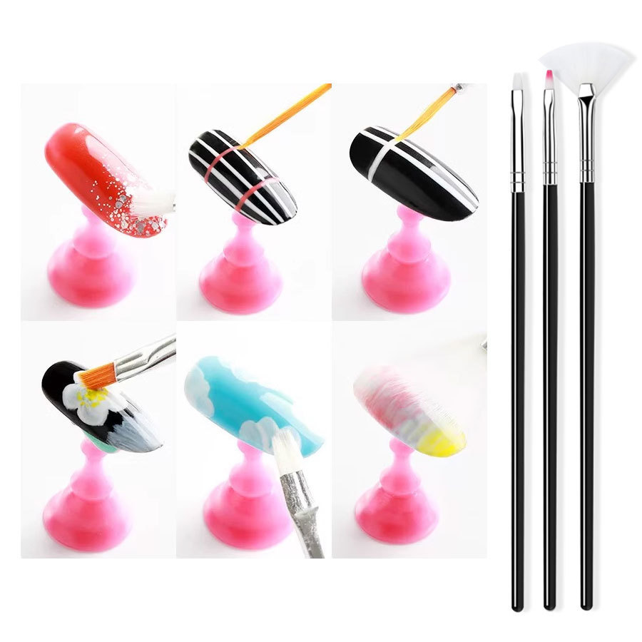Nail art pen suit tool brush suit carving pen blooming brush drawing nail polish pen phototherapy pen nail art shop