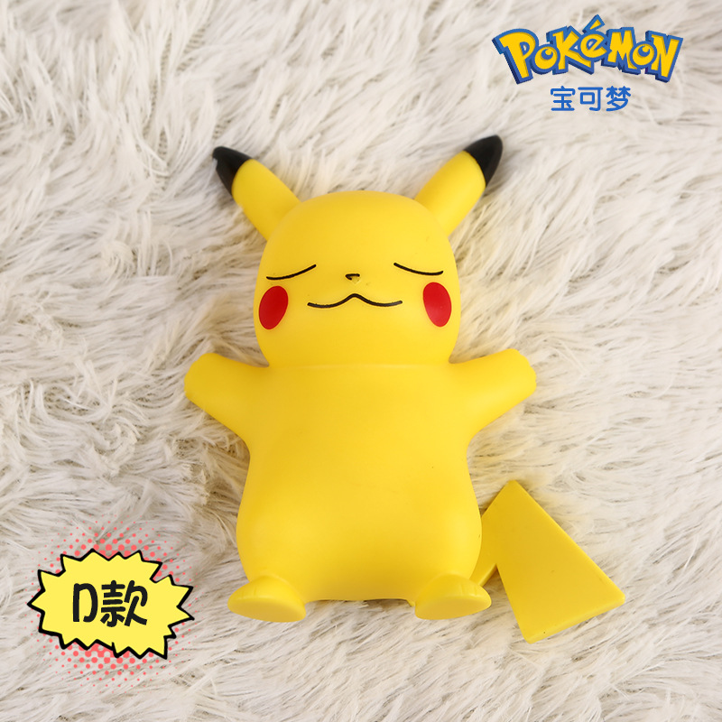 Linda y creativa lámpara de noche Pikachu mini lámpara de noche decoración de escritorio lámpara de dormitorio lámpara de ambiente de cabecera estilo explosivo transfronterizo