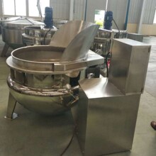 多功能卤煮锅电加热不锈钢月饼馅料搅拌可倾式夹层锅蒸汽搅拌夹层