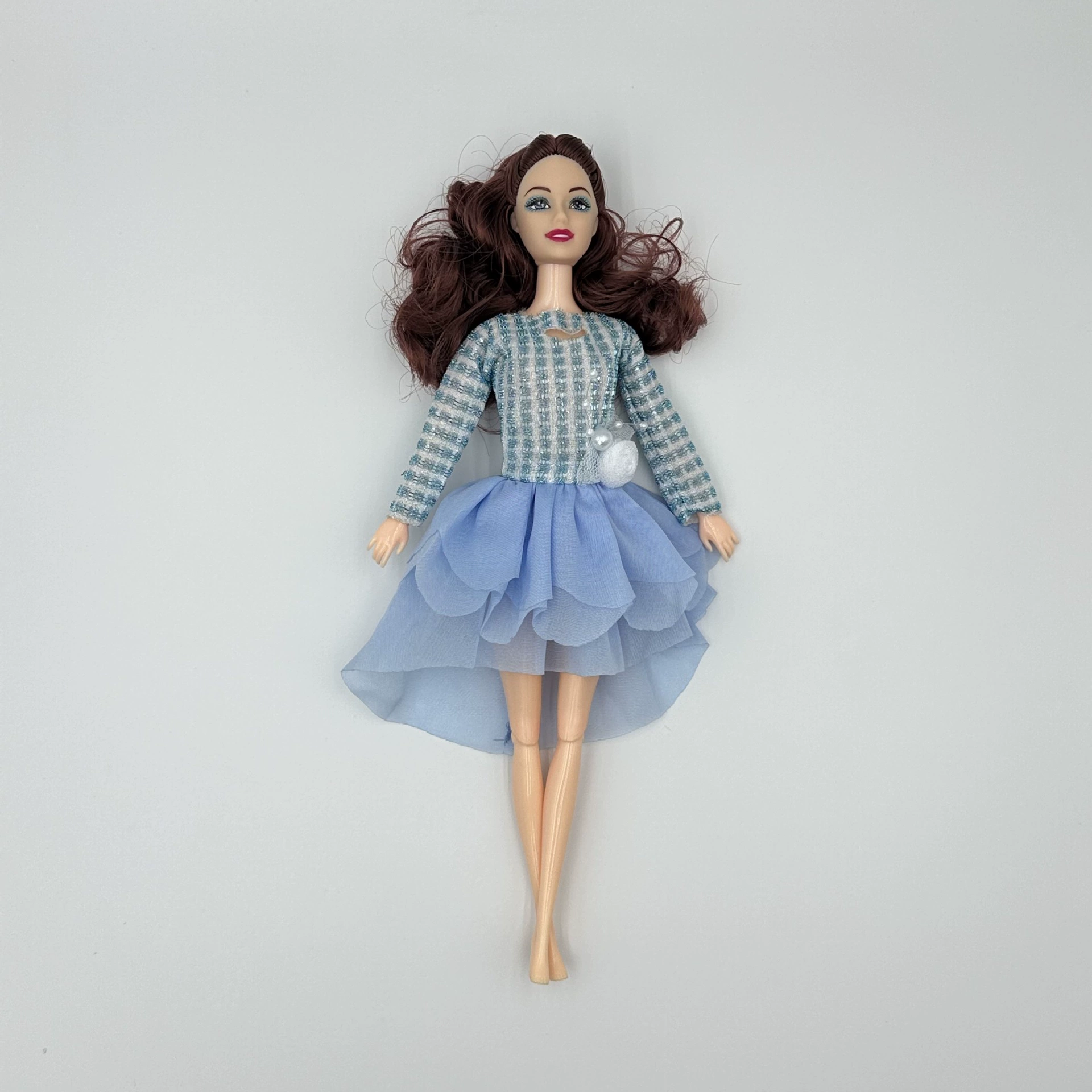 Модная кукла для переодевания, игрушка, платье, детская одежда, 11 дюймов