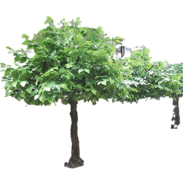 Simulación de manzano Árbol de decoración de suelo Inicio Centro comercial Hotel Decoración Árbol FRP artificial Simulación de manzano falso