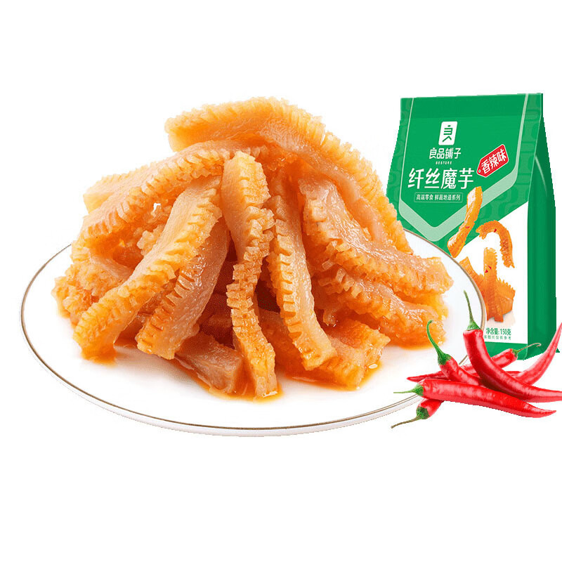 良品铺子素食集合魔芋丝豆干豆皮笋条海带结脆笋卤味小吃休闲零食